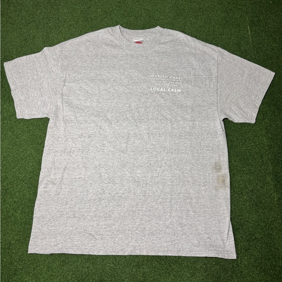 Vintage Y2K Mariah Carey Adventures Of Mimi Local Crew XL Concert T Shirt - Picture 1 of 7